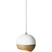 MATER Hanglampe , Ray M, dimbare, Wit, Woonkamer, Hout, Designer