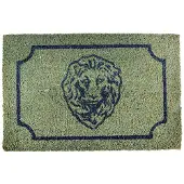 Esschert Design deur x 61,5 cm kokosvezel/PVC grijs/blauw