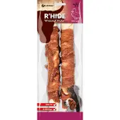 Flamingo Hondensnack R'Hide Duck Wrapped Stick 40 mm x 25 cm 2 stuks