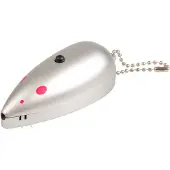 Flamingo - Kattenspeelgoed Laser Pointer Muis - Grijs - 11 x 3 x 3 cm