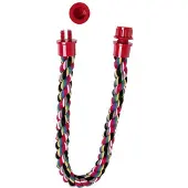 Flamingo Vogel Zitstok Katoen Twist - 18 mm x 66 cm