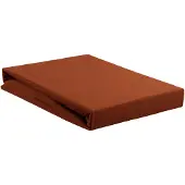 Beddinghouse - Jersey - Hoeslaken - 90x220 cm - Steenrood