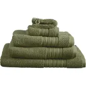 Beddinghouse Handdoek Sheer Olive Green (50 x 100 cm)