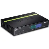 Trendnet TPE-TG44g 8-poorts PoE-switch GREENnet Gigabit, 4 PoE, 4 Non-PoE