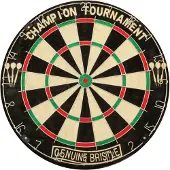 Abbey Darts Dartbord Bristle - Staple free Bull - Chinees Sisal