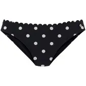 LASCANA Bikinibroek 'Jada' zwart / wit