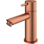 Hotbath Wastafelmengkraan Cobber 1-hendel Recht 14.3 cm Geborsteld Koper Living Colours
