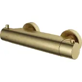 Hotbath Cobber B008 douchethermostaat geborsteld messing