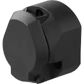 Proplus Stekkerdoos - 13-polig - Multicon West - PVC - zwart