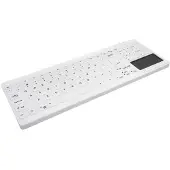 Cherry Draadloos toetsenbord AK-C7412F-GUS-W, wit, Qwerty, Spaans