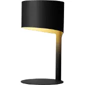 Lucide KNULLE - Tafellamp - Ø 15 cm - 1xE14 - Zwart