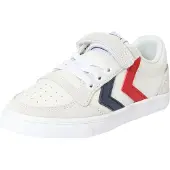 Hummel Schuhe - Slimmer Stadil Leather Low Jr. - Weiß - - 33 - Schuhe