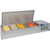 Saro Opzetkoelvitrine Saro, 7x 1/3 GN, 160 cm (B), 230V/150W