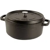 Cuisinova gietijzeren braadpan - u00d8 20 cm - 2 5 l - zwart