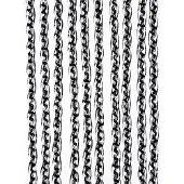 Wicotex Vliegengordijn Orchidea | 220cm | Zwart/Transparant - |