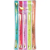 Swim Essentials zzz Swim Essentials Luxe Version Luchtbed | Rainbow with Glitter Lie-on