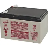Enersys Genesis Loodaccu 12 V 12 Ah Loodvlies (AGM) (b x h x d) 151 x 100 x 98 mm Kabelschoen 6.35 mm Onderhoudsvrij, VDS-certificering, Geringe zelfontlading,