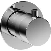 Hotbath Inbouw Stopkraan Cobber 1-hendel Chroom (Koud)