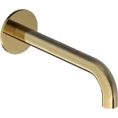 Hotbath Cobber CB095 uitloop 18cm geborsteld messing