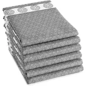 DDDDD Theedoek Lace Grey (6 stuks)