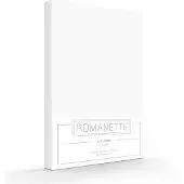 Romanette Kussenslopen Wit (Katoen) (set van 2)