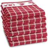 DDDDD Keukendoek Dutchie Red (6 stuks)