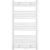 Guido Gusto Designradiator Sofia 115x60cm mat wit 536W midden aansluiting