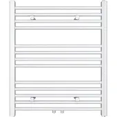 Guido Gusto Designradiator Sofia 70x60cm mat wit 330W midden aansluiting