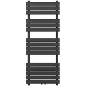 Guido Gusto Designradiator Ella 150x60cm mat grijs 878W midden aansluiting