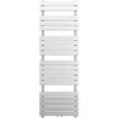 Guido Gusto Designradiator Ella 180x60cm glans wit 1100W midden aansluiting