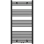 Guido Gusto Designradiator Sofia 115x60cm mat zwart 536W midden aansluiting