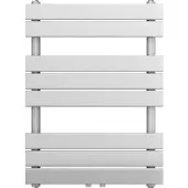 Guido Gusto Designradiator Ella 80x60cm glans wit 468W midden aansluiting