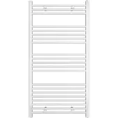 Guido Gusto Designradiator Sofia 115x60cm mat wit 536W zij aansluiting