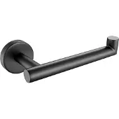 Guido Gusto Wc-rolhouder mat zwart Rond