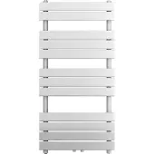 Guido Gusto Designradiator Ella 120x60cm glans wit 703W midden aansluiting
