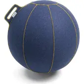Vluv BOL VELT Zitbal - Jeans-Melange/Goud / 60-65 cm