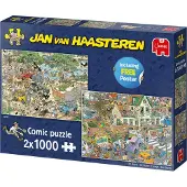 Jumbo 1000 Stuks Puzzel JVH Safari Storm 2 in 1