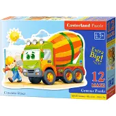 Castorland Concrete Mixer , Puzzle 12 Teile maxi
