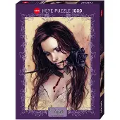 Heye Dark Rose - Legpuzzel - 1000 stukjes - Roze