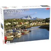 Tactic Puzzel Around the World Northern Stars: Narvik Harbor - 500 stukjes