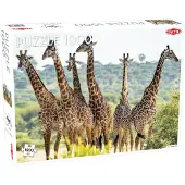 Tactic Puzzel Animals: Tall Giraffes - 1000 stukjes