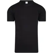 Beeren thermo heren hemd korte mouw - M - Zwart