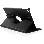 Peachy Zwarte iPad 2017 2018 case draaibaar cover standaard leder