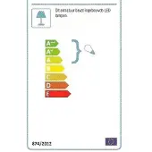 Freelight E27 7Watt Led Gold 64mm incl. Stappen Dimmer