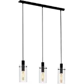 Eglo Hanglamp Montefino Zwart 3xe27