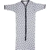 Beeren Streep/Ster Blauw Maat 74-92 Slaapzak met Anti Krabwantjes 27031