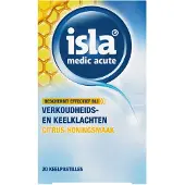 Isla Medic acute citrus honing keelpastilles