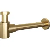 Brauer Gold Edition fontein sifon geborsteld messing PVD