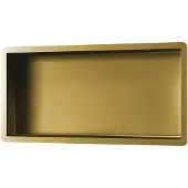 Brauer Gold Edition inbouwnis 30x60cm geborsteld messing PVD