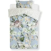 Essenza Dekbedovertrek Rosalee Iceblue Satijn-260 x 200 / 220 cm | Extra Breed
